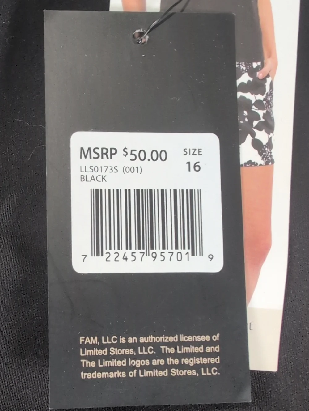 The Limited Black Tailored Shorts Size 16